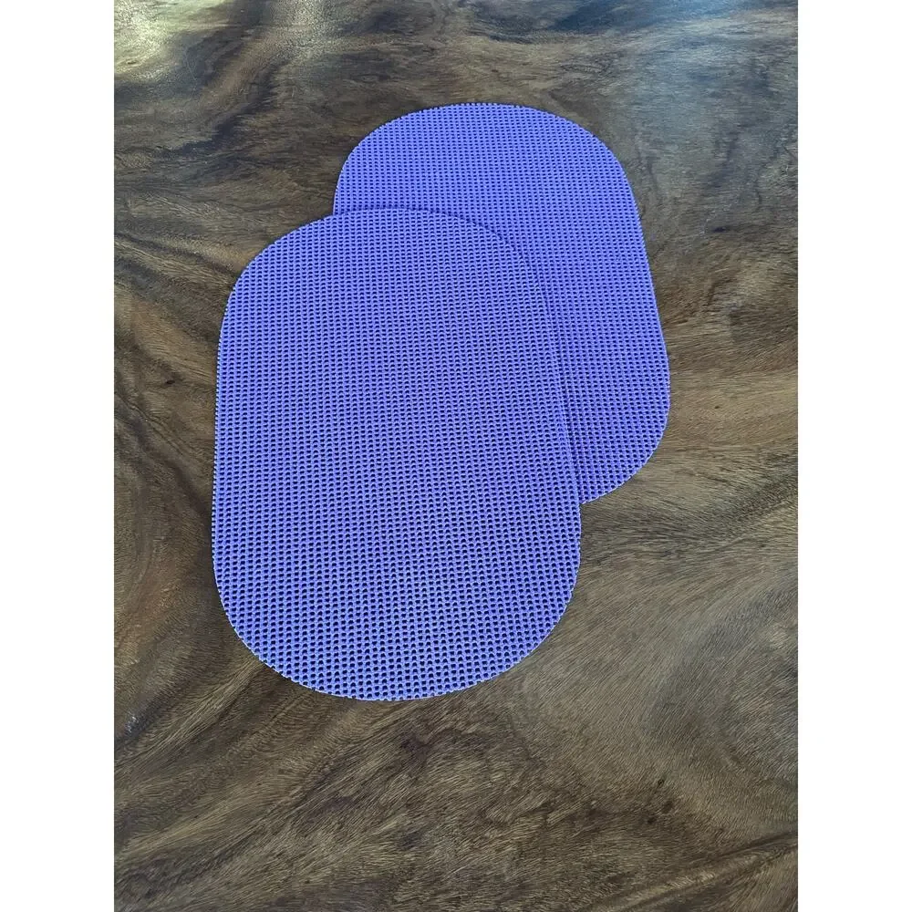 Vintage Placemats Purple Vinyl set of 2